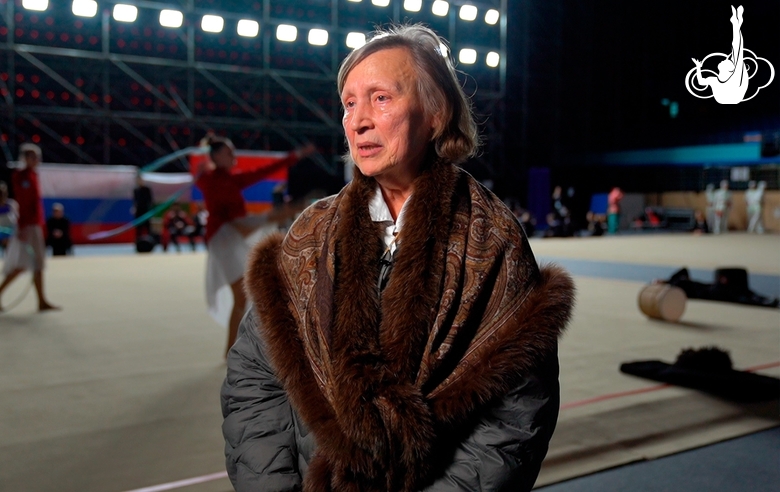 “It’s a great pleasure to see Russian gymnasts.” Judge Sotirula Landis on Sky Grace-2023