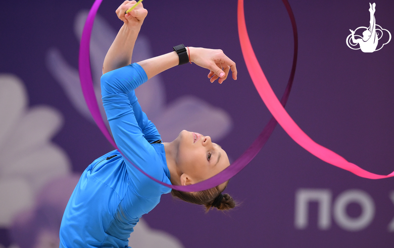 Яна Заикина во время опробования