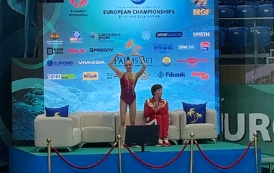 После выступления Яны Заикиной на чемпионате Европы с лентой включили песню на русском языке