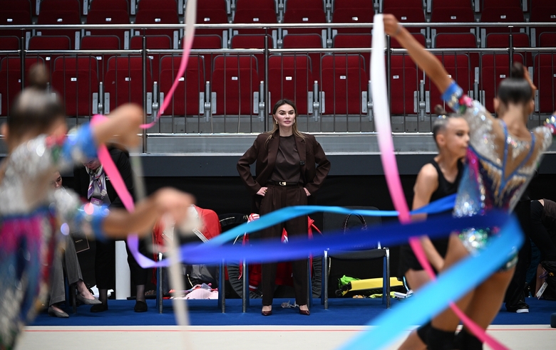 September 19, 2026. Olympic champion Alina Kabaeva at the third stage of the Cup of the Strongest