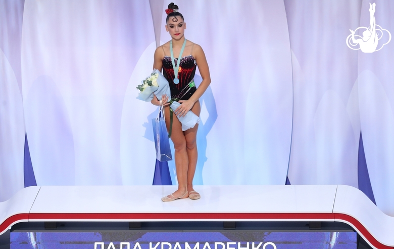 Award ceremony.  Lala Kramarenko (Russia)