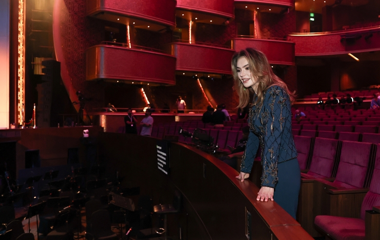 October 29, 2026. Olympic champion Alina Kabaeva during a rehearsal for the Alina festival in Mumbai