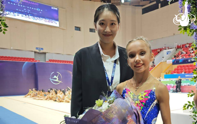 Вероника Малинина получила специальный подарок на турнире Brilliant Cup — 2025