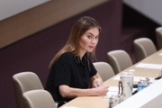24 мая 2026 года. Олимпийская чемпионка Алина Кабаева во время контрольной тренировки в Академии