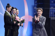 The Olympic champion at the international Alina Kabaeva Grand Prix Champions Cup tournament in St. Petersburg