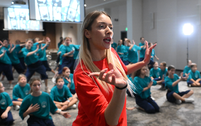 Lead dancers of Alla Dukhova TODES Dance Theatre held master classes in Sirius