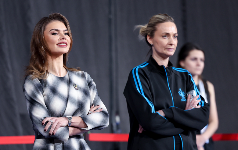 February 28, 2026. Olympic champion Alina Kabaeva at the Russian Championship in Moscow