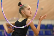 Ksenia Savinova during warm-ups