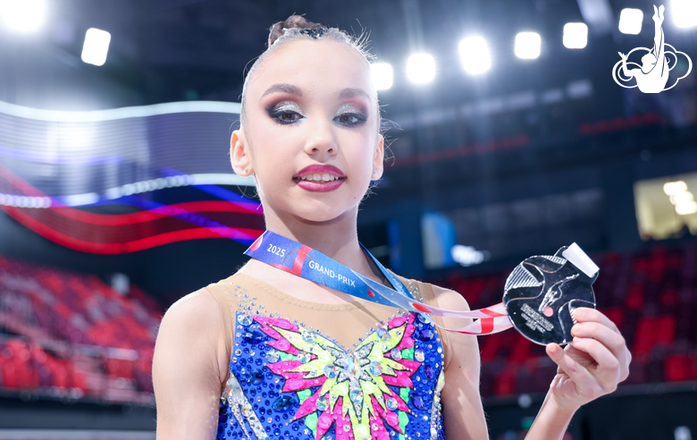 Вероника Малинина завоевала серебро в многоборье на «Гран-При» Кубке Чемпионок имени Алины Кабаевой