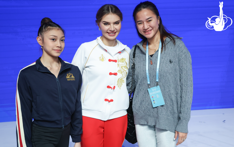 November 17, 2025. Olympic champion Alina Kabaeva at the Sky Grace Cup International Tournament and Beijing Top Open 2025