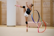Yana Zaikina during a training session at the Academy