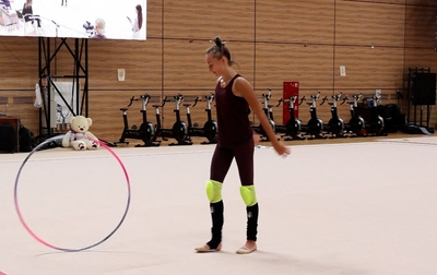 What was Yana Zaikina’s try-out into the Alina Kabaeva Sky Grace Rhythmic Gymnastics Academy like?