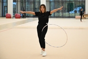 September 10, 2025. Olympic champion Alina Kabaeva during training at the Academy