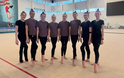 Group exercise team continues training at the training camp in Baku