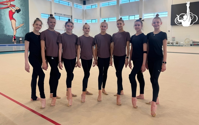 Group exercise team continues training at the training camp in Baku