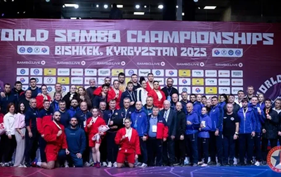 Our sambo wrestlers won 21 gold medals at the World Championships in Bishkek