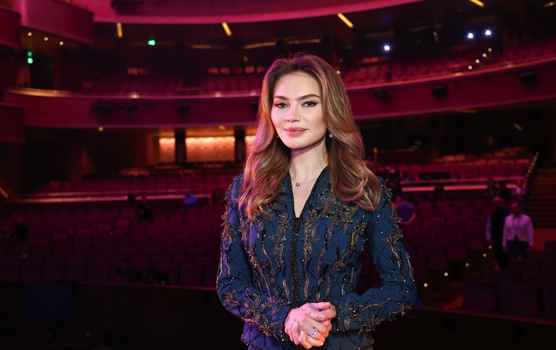 October 29, 2026. Olympic champion Alina Kabaeva during a rehearsal for the Alina festival in Mumbai