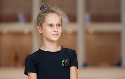 "I want to get in here. Then become a famous gymnast and win championships!"
