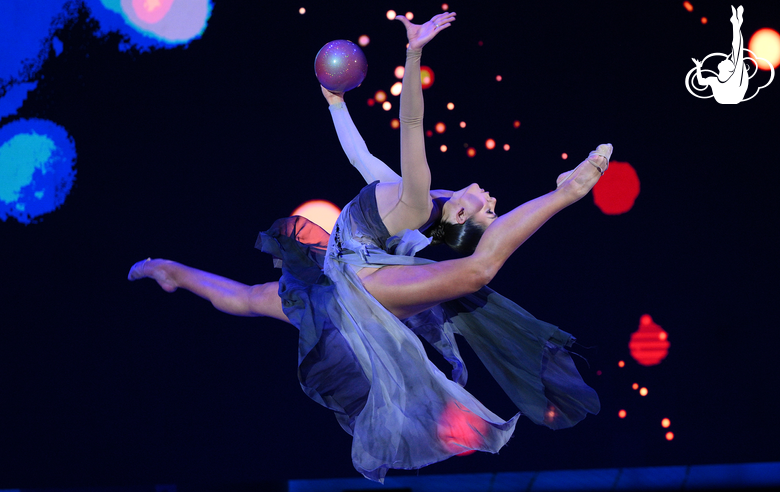 Lala Kramarenko during the gala show