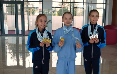 Показываем, как тепло встречали наших спортсменок и тренеров!