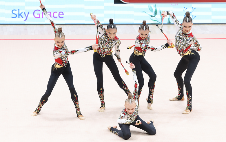 Juniors group all-around results at the third stage of the Cup of the Strongest
