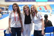 Olympic champions Alina Kabaeva, Alina Makarenko and Evgenia Kanaeva at BRICS Games